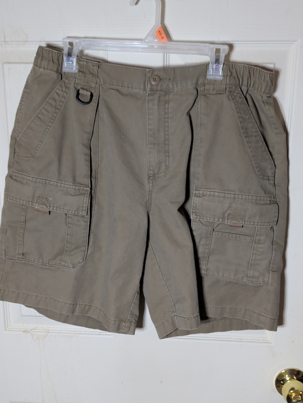Men's Cargo Shorts in Olive Taupe - Comfortable Utility Style